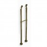 2 COLONNETTES SUR PIED 900 mm F1/2" - M3/4" VIEUX BRONZE - CRISTINA ONDYNA CH16292