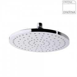 POMME DE DOUCHE RETRO LORD ANTICALCAIRE CHROME 30 CM - CRISTINA ONDYNA  SD42051 - Vita Habitat