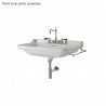 LAVABO CERAMIQUE WALDORF A SUSPENDRE OU SUR COLONNE 80-55 CM - CRISTINA ONDYNA WD8055