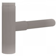 Siphon de lavabo apparent télescopique AVEC CACHE‑SIPHON  - TRES 16110342AC Siphon de lavabo apparent télescopique AVEC CACHE‑SI