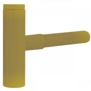 Siphon de lavabo apparent télescopique AVEC CACHE‑SIPHON  - TRES 16110342OM Siphon de lavabo apparent télescopique AVEC CACHE‑SI