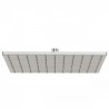 Douche de tête anticalcaire 300x300 mm Acier - TRES 13413830AC Douche de tête anticalcaire 300x300 mm Acier - TRES 13413830AC134