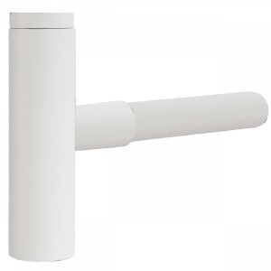 Siphon de lavabo apparent télescopique AVEC CACHE‑SIPHON  - TRES 16110342BM Siphon de lavabo apparent télescopique AVEC CACHE‑SI