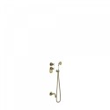 Kit thermostatique baignoire encastré Laiton Vieilli Mat TRES-CLASIC COLOR - TRES 24235201LM Kit thermostatique baignoire encas