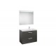 Prisma Pack Unik 2T+Mir Led 900 Dr Gris Anthracite - ROCA A855938153