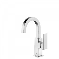 Mitigeur lavabo bec 22x22 mm Chromé CUADRO-TRES - TRES 106605 Mitigeur lavabo bec 22x22 mm Chromé CUADRO-TRES - TRES 10660510660