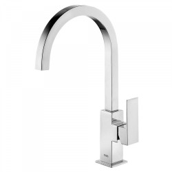 Mitigeur lavabo bec 22x22 mm Chromé CUADRO-TRES - TRES 106607 Mitigeur lavabo bec 22x22 mm Chromé CUADRO-TRES - TRES 10660710660