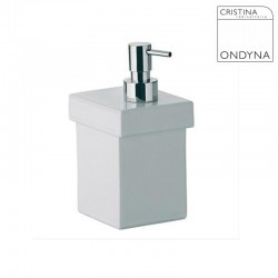 Distributeur savon liquide SKUARA Ceramique - CRISTINA ONDYNA - SK52804