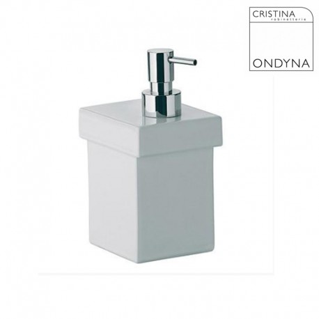 Distributeur savon liquide SKUARA Ceramique - CRISTINA ONDYNA - SK52804