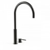 Mitigeur de lavabo sur gorge Black Metal STUDY COLOR - TRES 26110502KM