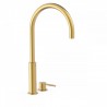 Mitigeur de lavabo sur gorge Or Mat - TRES 26110502OM