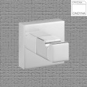 Porte peignoir QUATTRO Chrome - CRISTINA ONDYNA QU24651