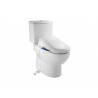 Cuvette de WC confort en porcelaine à évacuation duale Blanc MERIDIAN - ROCA A34224H000