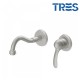 Mitigeur évier mural Bec 210 mm ACIER TRES CLASIC - TRES 24220001AC