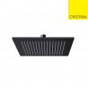 Pomme de douche carrée en laiton 30 cm Blackmat QUADRI - CRISTINA ONDYNA SD30013