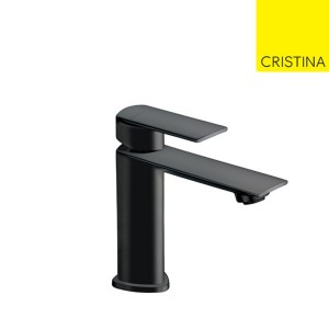 Mitigeur lavabo regular avec bonde  laiton up&down blackmat PROFILO - CRISTINA ONDYNA PF22013