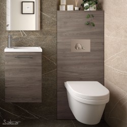 Habillage Bati-Support pour WC suspendu Chêne Eternity NOJA - SALGAR 87801