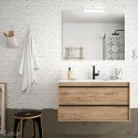 Ensemble complet Meuble et Vasque ATTILA 1000 CHÊNE OSTIPPO - SALGAR 84950