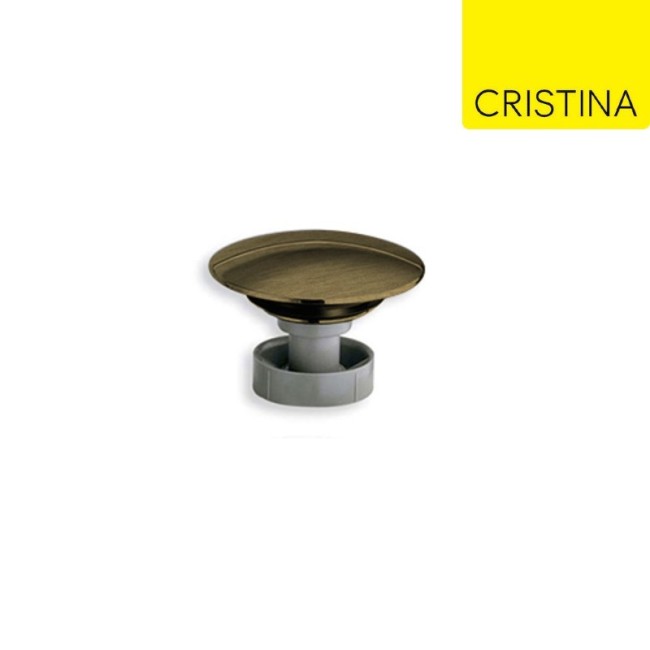 BOUCHON LAITON BONDE UP & DOWN  D.64 mm VIEUX BRONZE - CRISTINA ONDYNA RI07192