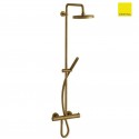 Colonne de douche Triverde Thermostatique complete Vieux Bronze - Cristina Ondyna TV48692