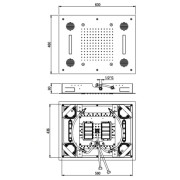 Ciel de pluie Chromothérapie brumisateur + musique connecté Chromé Temptation - CRISTINA ONDYNA TT44251