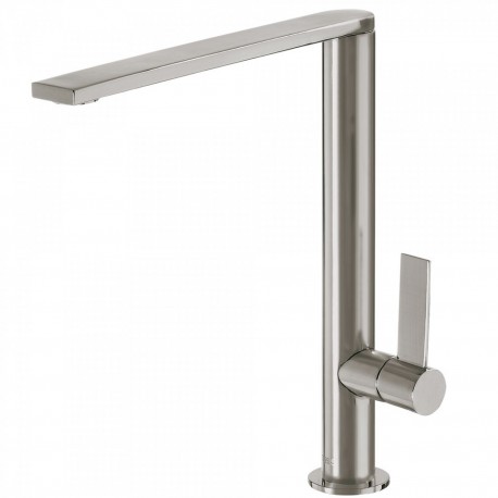 Mitigeur évier Acier TOP TRES COLORS bec 34x9 mm. - TRES 20548601AC