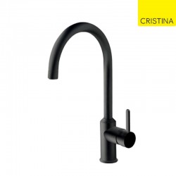 Mitigeur évier bec haut CUCINA PREMIUM Noir - CRISTINA ONDYNA KK50813