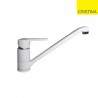 Mitigeur évier bec coulé NEW DAY Blanc - CRISTINA ONDYNA KN51160