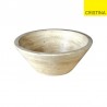 Vasque en pierre conique D.42 H.15.5 CM Sable - CRISTINA ONDYNA UR1005