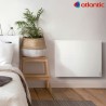 Radiateur chaleur douce ATLANTIC - Sokio Digital horizontal 1250W Blanc 503111
