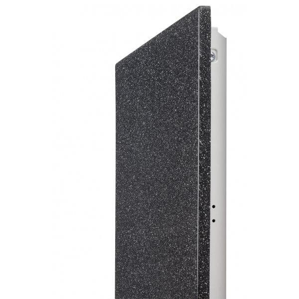 Radiateur electrique MILO Rock Noir 500W Vertical - LVI 2015021 - Vita ...