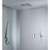 Pack encastré douche thermostatique plafond classique QUADRI - CRISTINA ONDYNA XQD852P