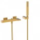 Mitigeur bain avec douchette Or Mat SLIM COLORS - TRES - 20217001OM