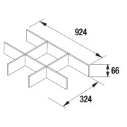 Séparateur tiroir inférieur pour meubles 800 NOJA/ARENYS - SALGAR - 85230