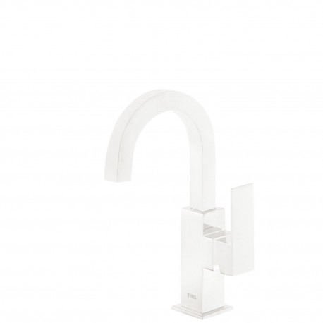 Mitigeur lavabo Blanc Mat CUADRO COLORS - TRES 00660502BM