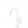 Mitigeur lavabo Blanc Mat CUADRO COLORS - TRES 00660502BM