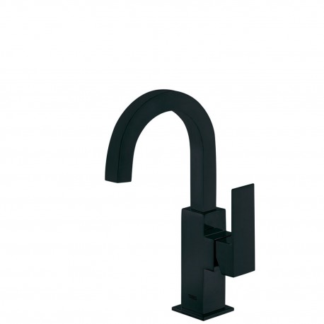 Mitigeur lavabo Noir Mat CUADRO COLORS - TRES 00660502NM