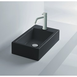 Lave-mains Hox mini Noir mat céramique - Cristina Ondyna WHX450913