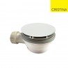 Bonde de douche couvercle extra plat WHITEMAT - CRISTINA ONDYNA AD45524