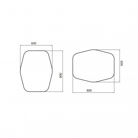 ESP ORGANIC 600x1000 H/V, LED - SALGAR 26775