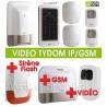 Pack Alarme Radio TYXAL Plus + sirène + Pack Tydom Vidéo IP/GSM 2.0 - Delta Dore - 6410176 + 6410173