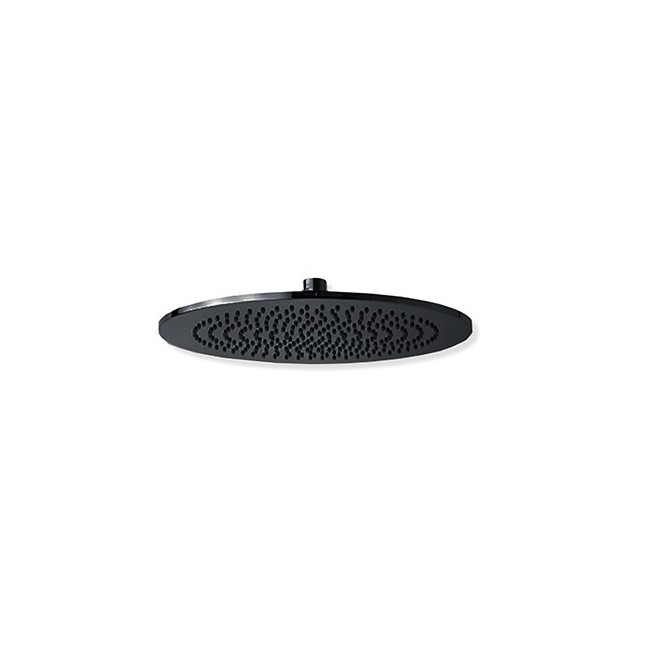 Pomme de douche ronde Black mat SLIM - Cristina Ondyna SD31213