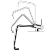 Mitigeur Cuisine rabattable sous fenêtre basculant - CRISTINA ONDYNA CU13651