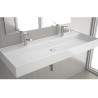 Plan vasque VENETO 1210 en porcelaine blanche - SALGAR 23399