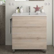 Plan vasque en porcelaine blanche IBERIA 810 - SALGAR 14712