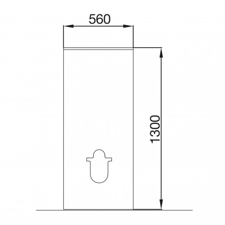 Habillage Bâti-Support pour WC suspendu Blanc Brillant NOJA - SALGAR 87798