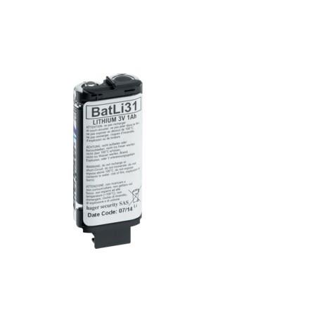 Pile lithium 3V / 1 Ah - BATLI31 - Hager Logisty