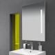 Miroir ECLAIRANT FLUORESCENT pour salle de bain 80 x 60 - CRISTINA ONDYNA MF8060