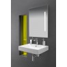 Miroir ECLAIRANT FLUORESCENT pour salle de bain - CRISTINA ONDYNA MF8060