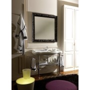 Lavabo en céramique Retro Luxe PARIGI 100cm BLANC BRILLANT  - CRISTINA ONDYNA WPG10509